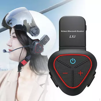 Мотоциклетные кепки Bluetooth гарнитура Интерком система связи наушники наушники для полного лица красный