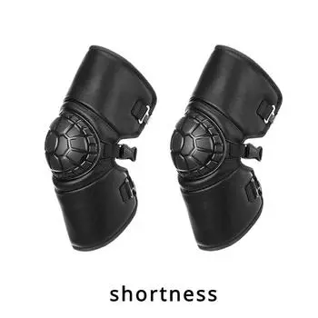 Мотоциклетные наколенники длинные зимние утолщенные теплые наколенники для езды в холодную погоду для мужчин и женщин medium-long чёрный