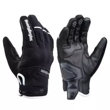 Мотоциклетные перчатки Daytona осень/зима из натуральной кожи для ладони (Козья кожа) Водонепроницаемый ветрозащитный мягкий протектор, совместимый со смартфонами Soft Fit L