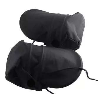 Мотоциклетные перчатки для руля Мотоциклетные муфты Солнцезащитные перчатки для руля Мотоциклетные муфты чёрный