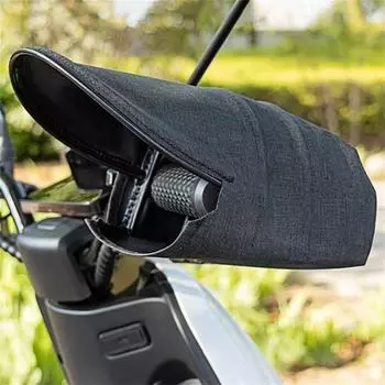 Мотоциклетные перчатки для руля Мотоциклетные муфты Солнцезащитные перчатки для руля Мотоциклетные муфты чёрный