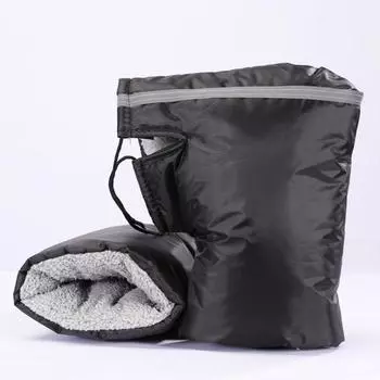 Мотоциклетные перчатки для руля велосипедные муфты ветрозащитные водонепроницаемые велосипедные перчатки зимние теплые велосипедные