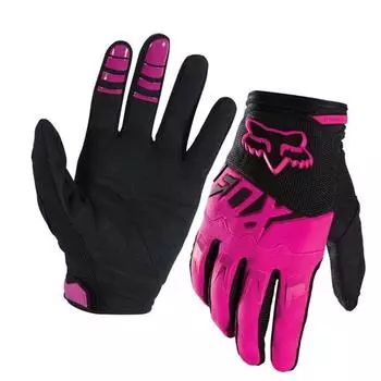 Мотоциклетные перчатки из овчины в стиле ретро, углеродное волокно, дышащие весной и летом, снаряжение для езды на мотоцикле и осеннего рыцаря L горячий розовый