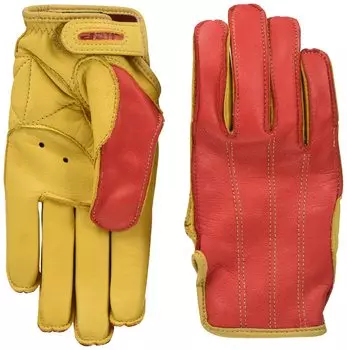 Мотоциклетные перчатки JRP Перчатки WS LBS (JRP) Женский Красный/Желтовато-коричневый