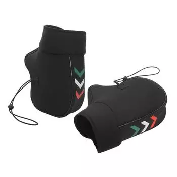 Мотоциклетные перчатки, муфта для езды в холодную погоду, ветрозащитные рукавицы, защитные накладки для рук для электровелосипеда, 2 шт.