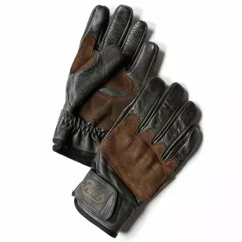 Мотоциклетные перчатки на заказ Fuel GLOVE ``RODEO (Зеленый, Л) зелёный