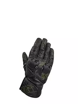 Мотоциклетные перчатки Nikokudo Hard Ride Winter Leather Gloves M Size [Nikokudo] Black/Gold WBGN-227