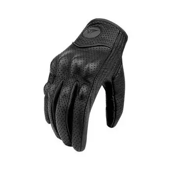 Мотоциклетные перчатки с полным пальцем для мужчин и женщин, кожаные углеродные велосипедные зимние мотоциклетные перчатки XXL