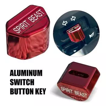 Мотоциклетные переключатели Кнопка поворотника Дальний/ближний свет Кнопки запуска для Benelli Honda Suzuki Yamaha Kawasaki BMW красный