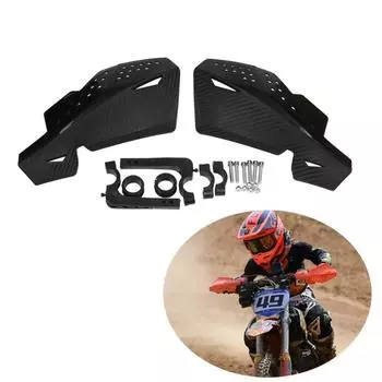 Мотоциклетные поручни, защита рук, кронштейн из алюминиевого сплава с ЧПУ, воздушный дефлектор руля