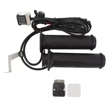 Мотоциклетные ручки с подогревом 12 В, универсальные, 3 передачи, регулируемая температура, мотоциклетные ручки с подогревом