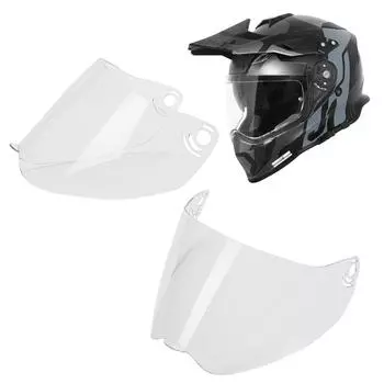 Мотоциклетные шлемы, козырьки, замена линз для лобового стекла для MRC MX409, HelmetLensShields, защита от ультрафиолета
