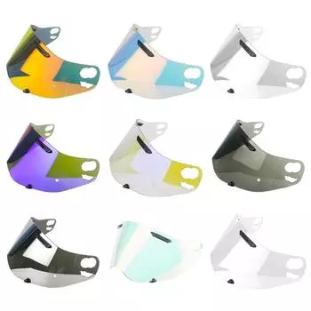 Мотоциклетные шлемы с линзами, защитная маска для лица, прозрачная видимость, подходят для Arai Cross3 TX3 XD4, дневное использование, езда на открытом воздухе светло-серый