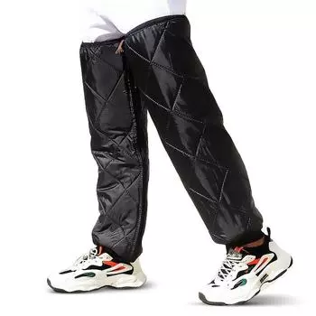 Мотоциклетные термонаколенники, наколенники, эластичная лента для взрослых, для работы на открытом воздухе, катания на лыжах чёрный