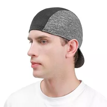 # Мотоциклетные велосипедные кепки, впитывающие пот, быстросохнущие, для мужчин и женщин чёрный