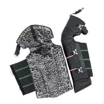 Мотоциклетные ветрозащитные гетры для ног, наколенники, регулируемая плюшевая подкладка для зимних лыж