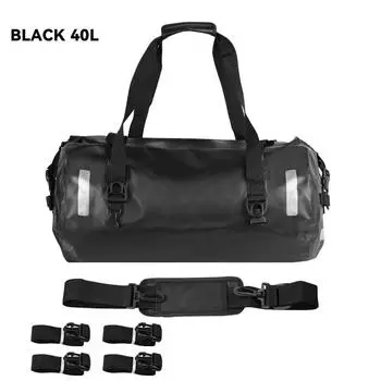 Мотоциклетные водонепроницаемые сумки на хвосте, сумки на заднее сиденье, дорожная сумка, мотоцикл, скутер, спортивный багаж, сумка на заднее сиденье 40L-1PCS жёлтый