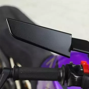 Мотоциклетные зеркала для KTM 1290 Super Duke R Evo 2022-2023, боковое зеркало, спортивный комплект зеркал заднего вида, регулируемые боковые зеркала чёрный