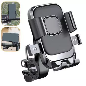 Мотоциклетный антивибрационный держатель для мобильного телефона для навигации, электромобиля, фиксированный кронштейн для мобильного телефона для различных смартфонов