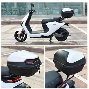 Мотоциклетный багажник, универсальный держатель верхнего кофра для мотоцикла, багажник на заднюю часть, запирающийся верхний багаж