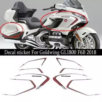 Мотоциклетный бак Pad GL 1800 Touring наклейка комплект наклейки чехол для HONDA Goldwing GL1800 F6B протектор обтекатель Fender 2018 + up