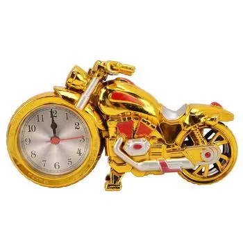 Мотоциклетный будильник, настольный, винтажный, настольный, металлический, мотоциклетный, художественное украшение для рабочего стола для Чи
