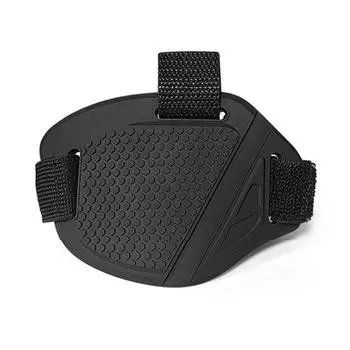 Мотоциклетный чехол для обуви с застежкой на ленту, эластичная противоскользящая накладка для переключения передач мотоцикла для езды на велосипеде чёрный