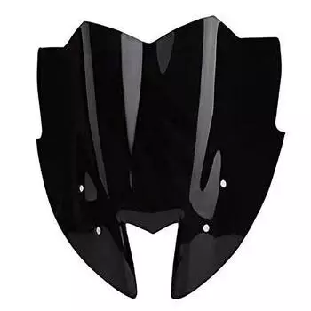 Мотоциклетный черный козырек на лобовое стекло для Kawasaki Z800 2012-2016 чёрный