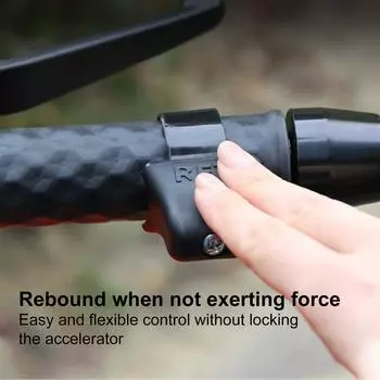 Мотоциклетный держатель дроссельной заслонки круиз-контроль подставка для запястья усилитель акселератора нескользящий электрический скутер менее 34 мм руль чёрный