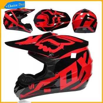 Мотоциклетный детский полный шлем Детские шлемы Casco Moto Off-road Защитный шлем для велоспорта для мужчин и женщин Мотокросс Off-road L