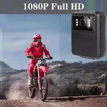 Мотоциклетный DVR-камера HD 6 LED объектив 1080P Dash Cam Видеорегистратор Камера 2-дюймовый IPS экран Автомобильный DashCam Универсальная электроника None