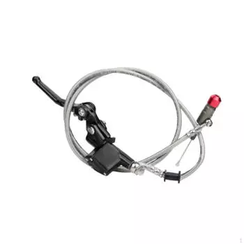 Мотоциклетный гидравлический рычаг сцепления 22 мм 7/8 ручка универсальный тормозной шланг детали мотоциклов 90cm