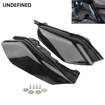 Мотоциклетный глянцевый черный средний дефлектор воздуха для Harley Touring Electra Glide Street Glide Road Glide CVO 2017 чёрный