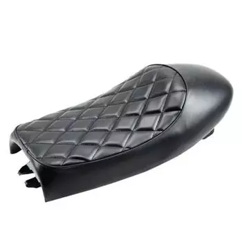 Мотоциклетный горб, плоское кафе-гонщик, седло, подушка для сиденья для H-onda Rhombus коричневый
