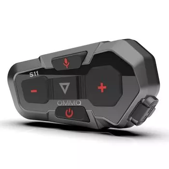 Мотоциклетный интерком Bluetooth-интерком-подключение Одновременные звонки Интерком-устройство для мотоциклетной связи 50 часов непрерывной работы Максимальное время разговора