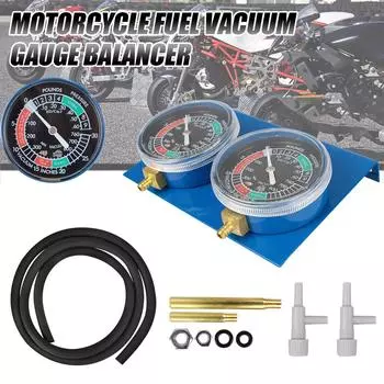Мотоциклетный испытательный цилиндр карбюратор синхронизатор инструменты тестер вакуумный балансировочный манометр аксессуары для мотоциклов для Suzuki BMW Honda белый
