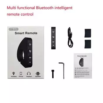 Мотоциклетный контроллер Bluetooth Беспроводное управление рулем Bluetooth Беспроводное управление мультимедиа Универсальные аксессуары CHINA