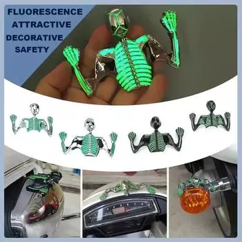 Мотоциклетный козырек фары изогнутый брызговик переднее крыло стальной череп скелет украшение для Harley Custom Accessories