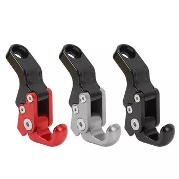 Мотоциклетный крючок для багажа складной алюминиевый сплав сильная поддержка для XMAX 300 125 250 400 NMAX 155 NMAX Black