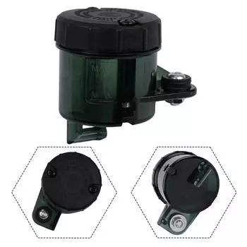 Мотоциклетный масляный бак чашка черный сменный прозрачный пластик для Triumph