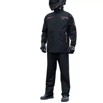 Мотоциклетный мужской дождевик, светоотражающая рабочая куртка-дождевик, брюки для всех видов спорта, рыбалки, мотоцикла M жёлтый