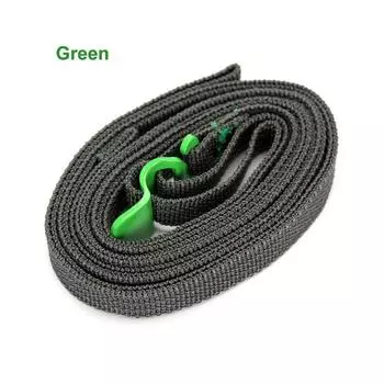 Мотоциклетный нейлоновый прочный ремень для багажа, пряжка, ремень для крепления дорожной сумки, грузовой трос зелёный