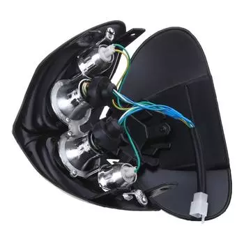 Мотоциклетный обтекатель для фар дальнего и ближнего света, двойной для F-Eagle Apollo для DC 1 чёрный