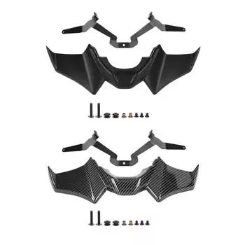 Мотоциклетный передний брызговик, удлинитель, клюв, удлинитель, спойлер для MT07 SP 202 Black