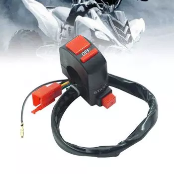 Мотоциклетный переключатель DC12V/10A подходит для большинства мотоциклов