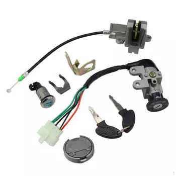 Мотоциклетный переключатель зажигания, крышка топливного газа, замена замка сиденья, подходит
