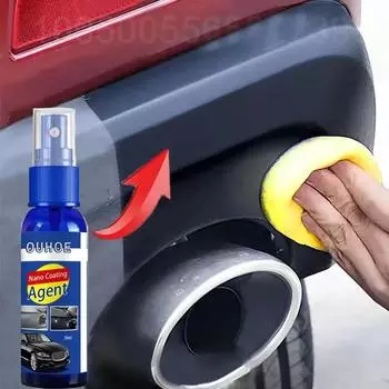 Мотоциклетный пластиковый восстанавливающий агент для покрытия, автомобильный пластик, резина, внешний ремонт, очистка, обновление, восстановление, черный блеск, герметик, осветление