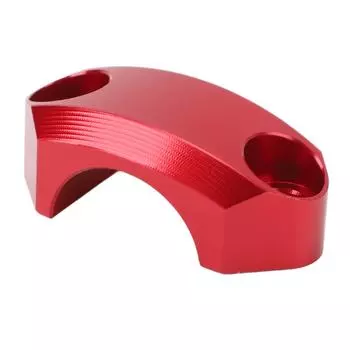 Мотоциклетный подъемник руля, зажим, алюминиевый сплав с ЧПУ, повышает устойчивость, стабилизирует рукоятку руля красный