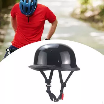 Мотоциклетный полушлем с открытым лицом для езды на мотоцикле-чоппере