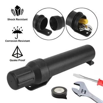 Мотоциклетный ящик для хранения инструментов, водонепроницаемый чехол для дождевика, перчаток, ящик для хранения для BMW Honda Kawasaki, аксессуары, универсальный чёрный